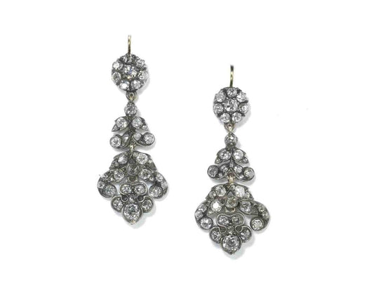 Antique Diamond Earrings