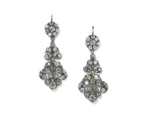 Antique Diamond Earrings
