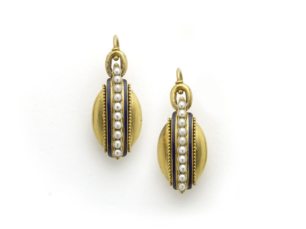 Victorian Gold Earrings