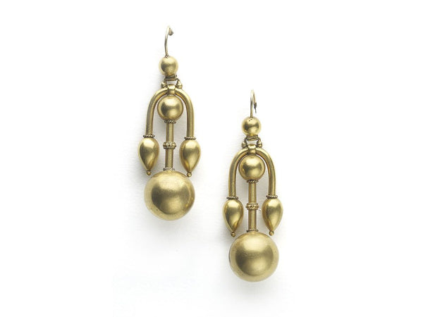 Victorian Gold Earrings