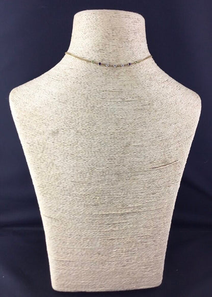 Vintage Suffragette Colours Peridot, Amethyst and Diamond Set Necklace, 18ct Yellow Gold