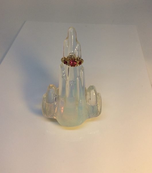 Antique Victorian 1.02ct Ruby and Rose Cut Diamond Ring