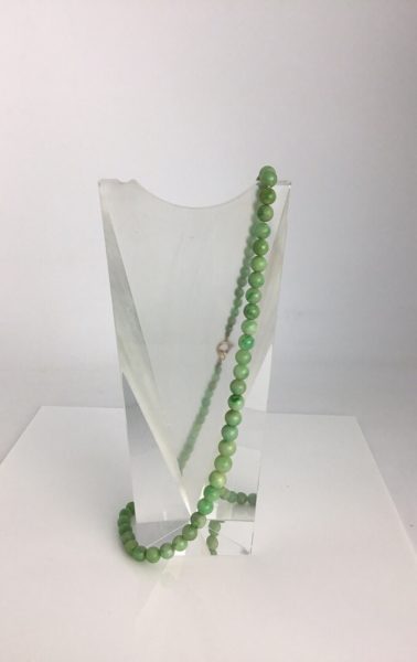 Antique Jadeite Classic Choker Necklace