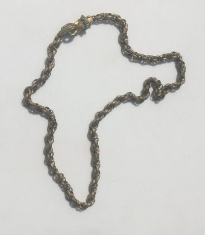 Antique 19th Century Regency Hand Clasp Choker Necklace