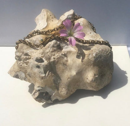 Antique 19th Century Regency Hand Clasp Choker Necklace