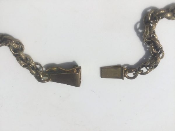 Antique 19th Century Regency Hand Clasp Choker Necklace