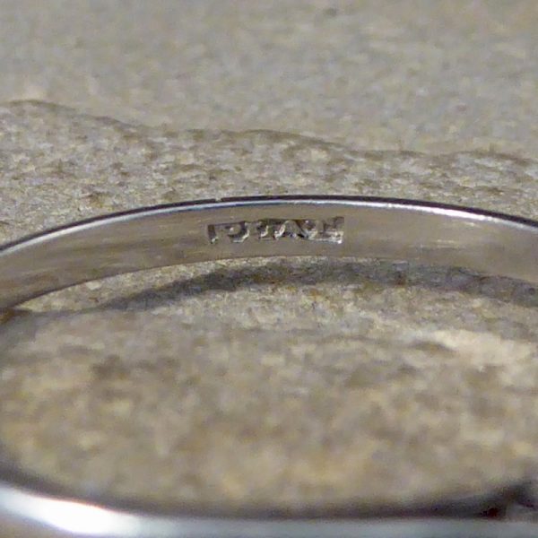 Edwardian Antique 1.05ct Three Stone Old European Cut Diamond Ring