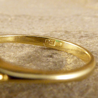 Edwardian Style 0.90ct Emerald and Diamond Cluster Ring