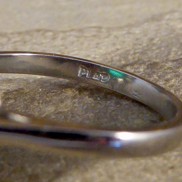 Edwardian Style 1.85ct Emerald and Diamond Cluster Platinum Ring