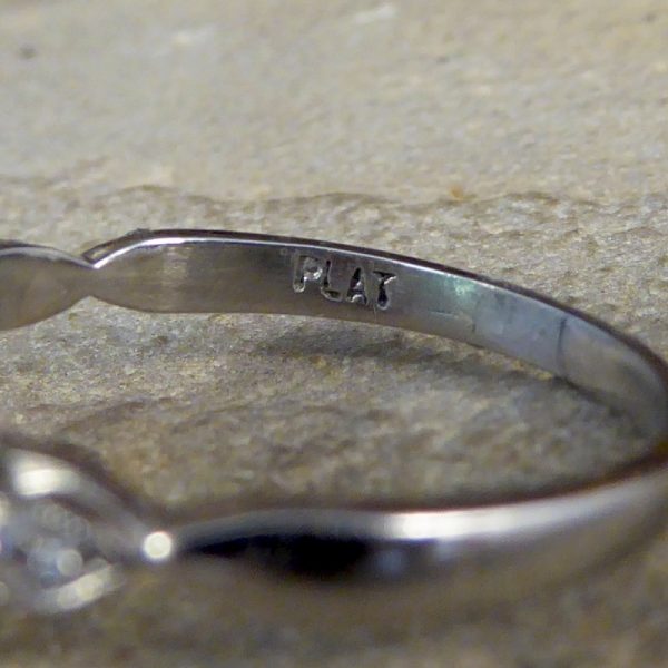 Edwardian Style Emerald and Diamond Oval Cluster Platinum Ring