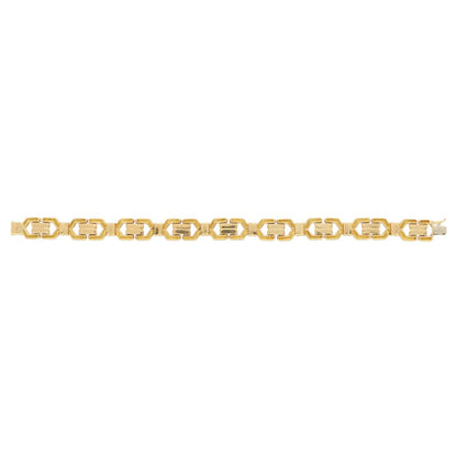 Mauboussin 1.45ct Diamond Set 18ct Yellow Gold Link Bracelet