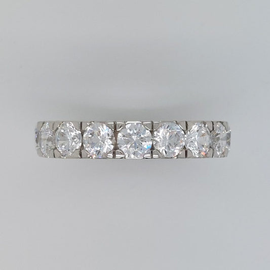 3.80ct Full Brilliant Cut Diamond Eternity Ring
