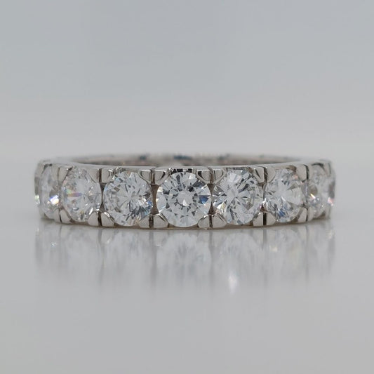 3.80ct Full Brilliant Cut Diamond Eternity Ring