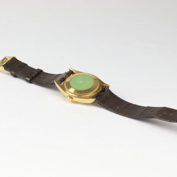 Gents Rolex Oyster Perpetual Date 18ct Yellow Gold 34mm Ref: 15238