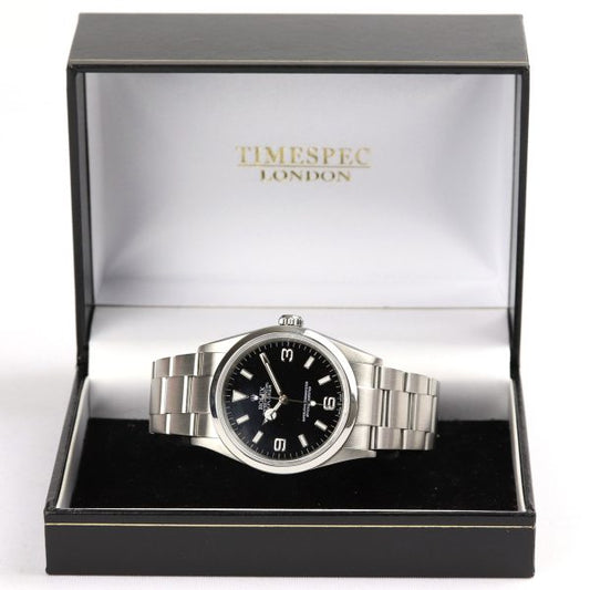 Gents Rolex Oyster Perpetual Explorer 1 Watch 36mm Ref: 114270