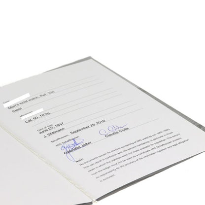 Gents Vintage IWC Pink Dial OverSize Rare Watch 38mm