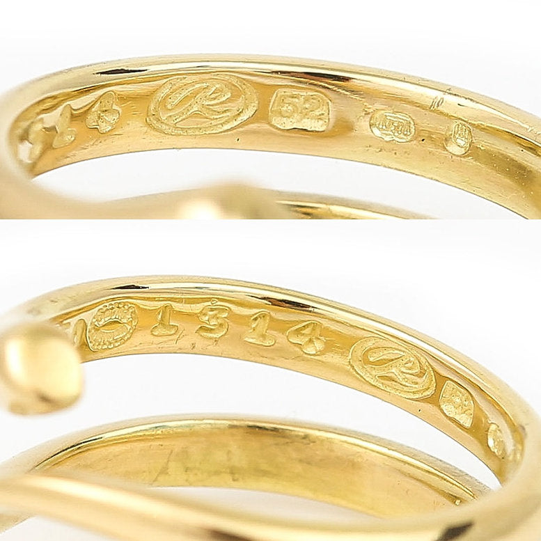 Georg Jensen 18ct Yellow Gold Magic Band Ring by Regitz Overgaard