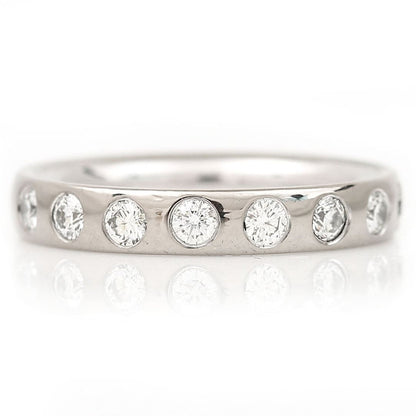 Georg Jensen Diamond Set 18ct White Gold Magic Band Ring, designed by Regitz Overgaard