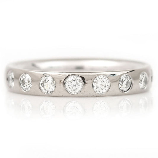 Georg Jensen Diamond Set 18ct White Gold Magic Band Ring, designed by Regitz Overgaard