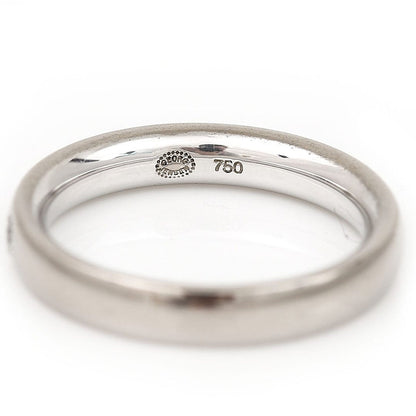 Georg Jensen Diamond Set 18ct White Gold Magic Band Ring, 0.45 carat total