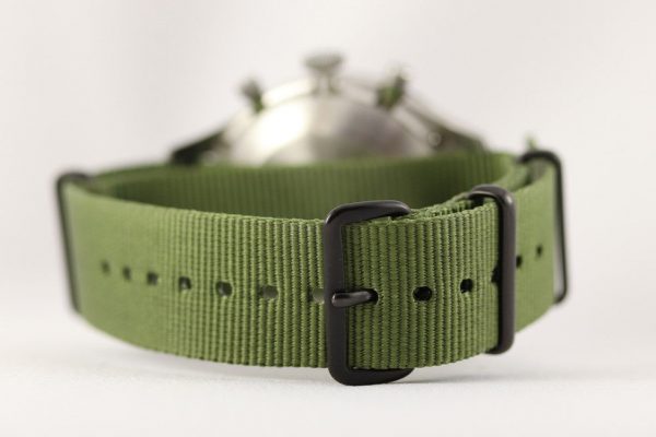 Vintage Gents Heuer Bundeswehr Chronograph Wristwatch