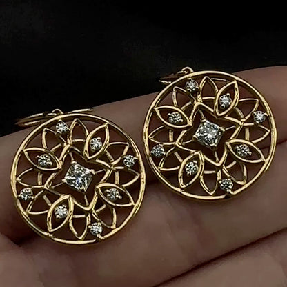 Heart on Fire HOF Drop Earrings