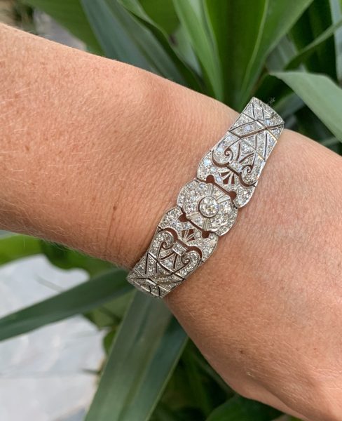 Deco diamond bracelet