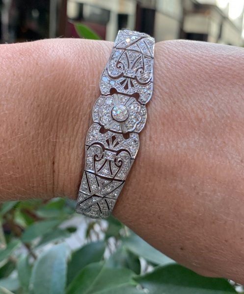 Art Deco 1930 Diamond bracelet