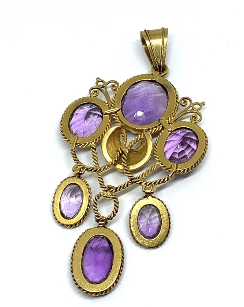 antique Amethyst pendant