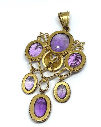 antique Amethyst pendant