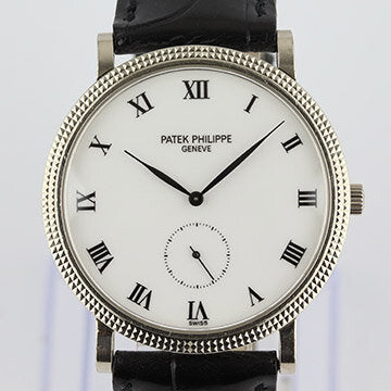Patek Philippe Calatrava 3919, 18ct White Gold With Extract