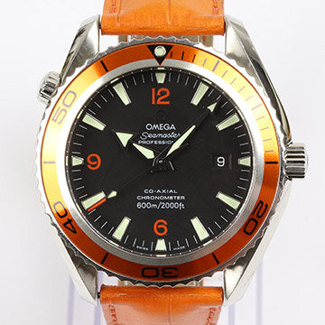 Omega Seamaster Planet Ocean 600M Orange Stainless Steel Automatic