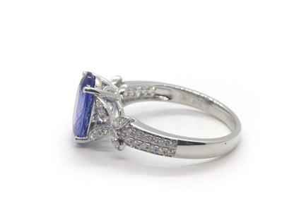 Tanzanite and Diamond Engagement Ring, 5.60ct