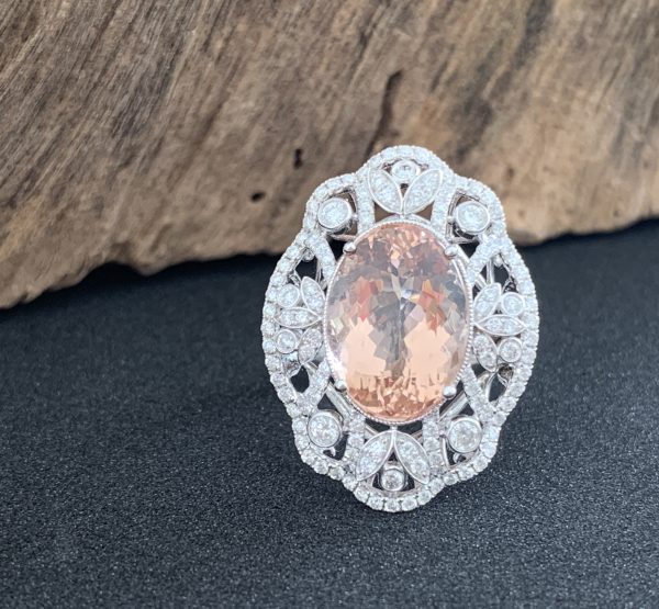 david jerome jewellery Morganite rings
