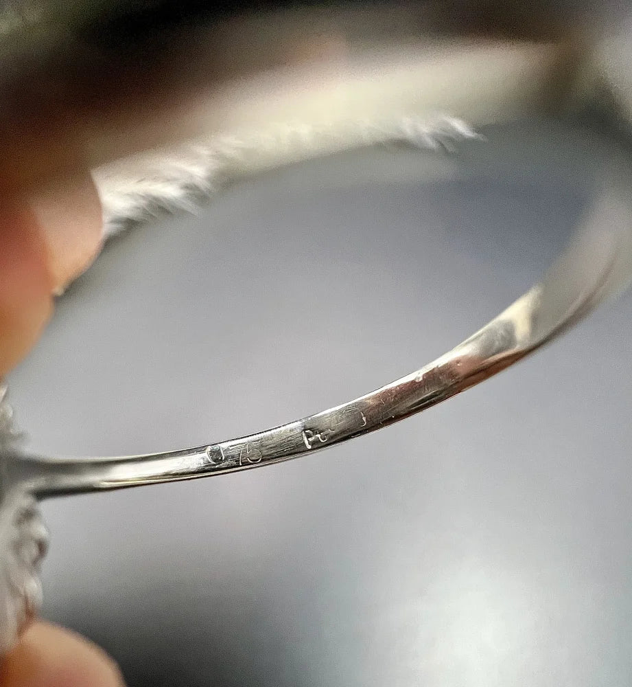 Vintage Emerald and Diamond Double Cluster Ring