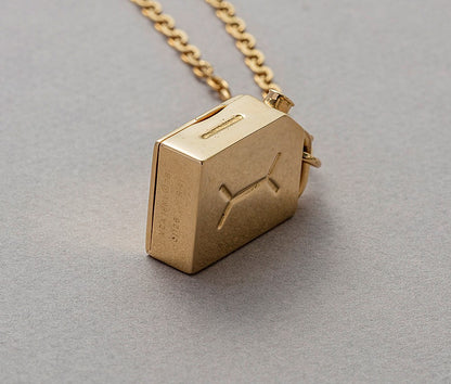 Van Cleef & Arpels 18ct Gold Gas Tank Locket Pendant