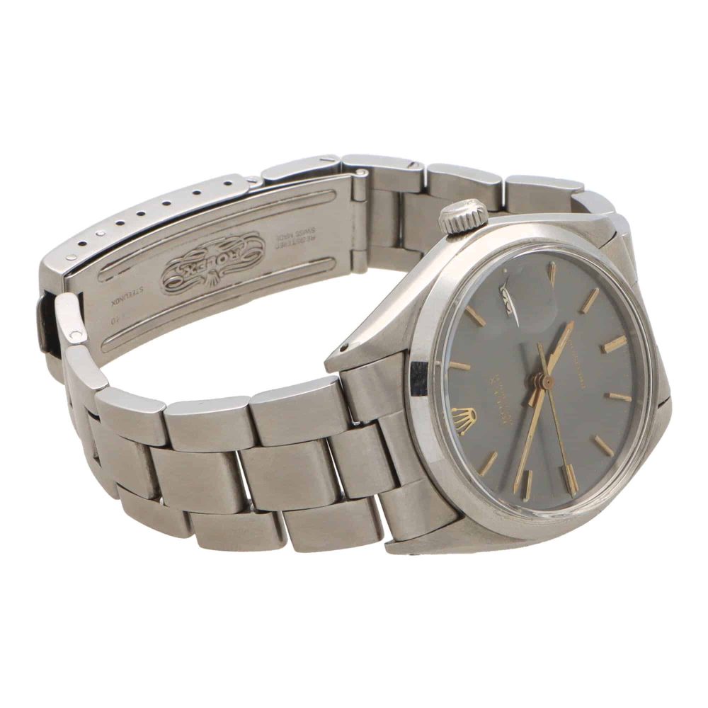 Vintage 1969 Manual Rolex Oysterdate Watch, Ref 6694