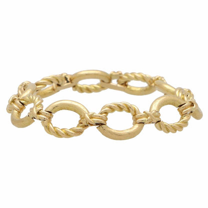 Jean Schlumberger Vintage Chunky Oval Link 18K Bracelet