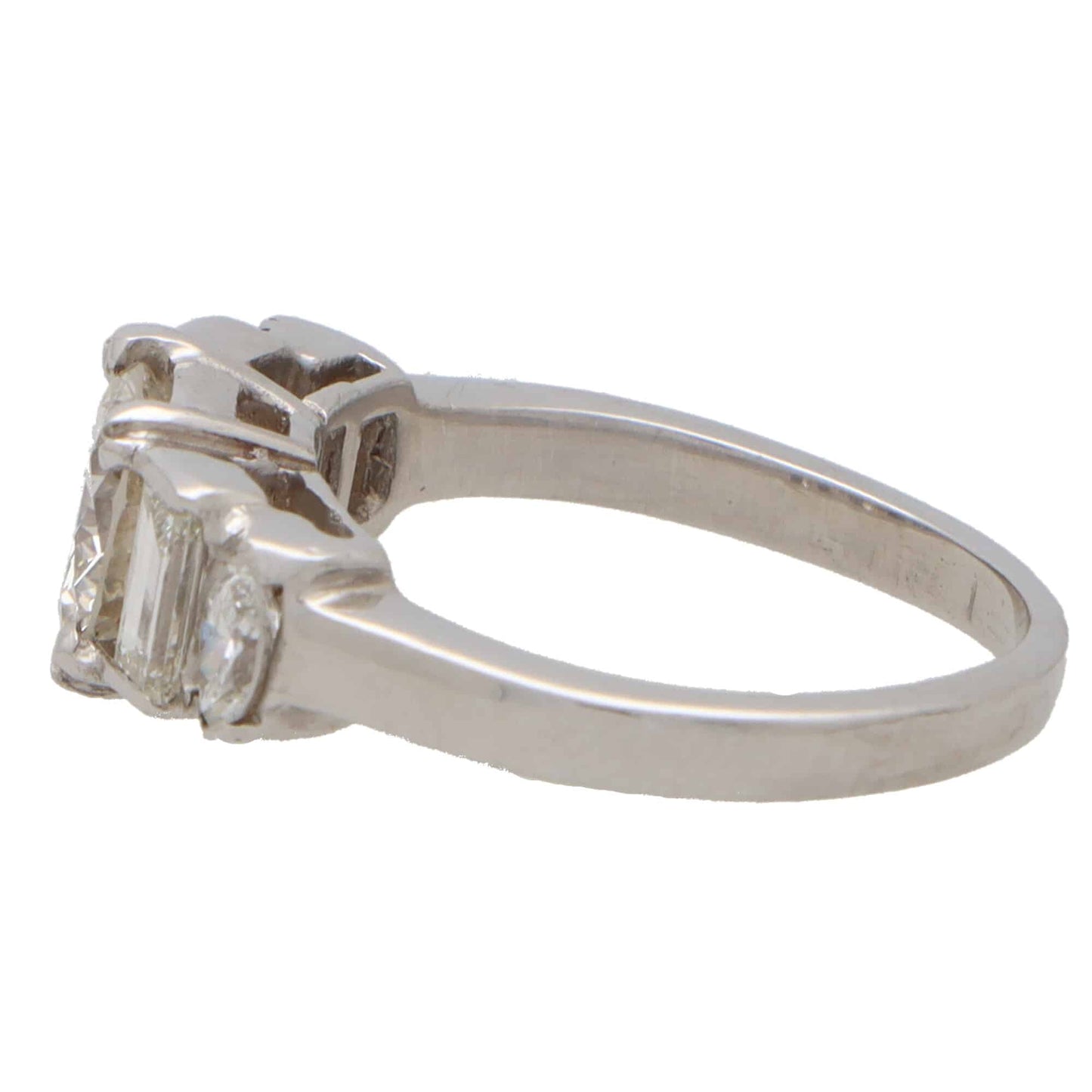 Vintage French Engagement Diamond Ring, 1.25ct