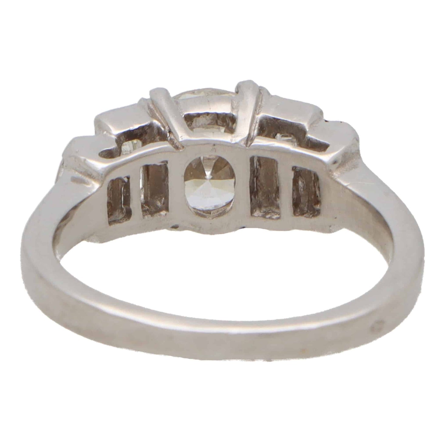 Vintage French Engagement Diamond Ring, 1.25ct