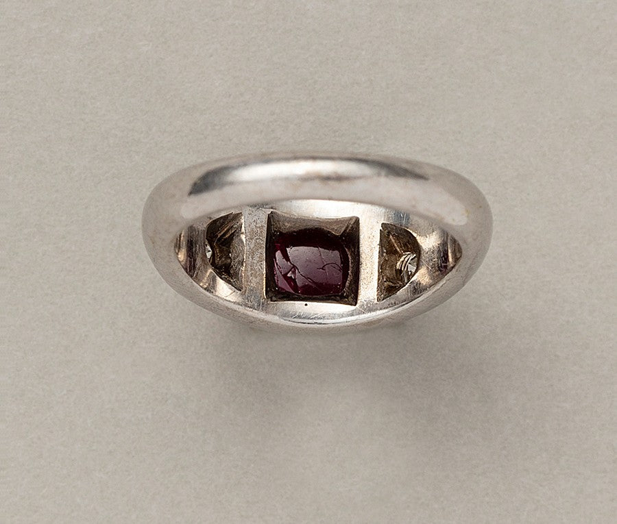 Cartier 18ct Gold Sapphire & Diamond Ring