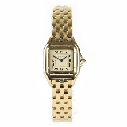 Ladies Cartier Panthere Small Size 18ct Gold Watch 22mm