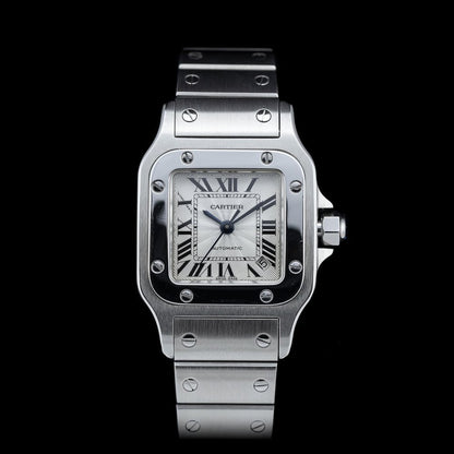 Ladies Cartier Santos Galbee 2423 Automatic Steel Watch