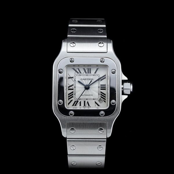 Ladies Cartier Santos Galbee 2423 Automatic Steel Watch