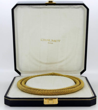 Vintage Chaumet 18ct Yellow Gold Necklace
