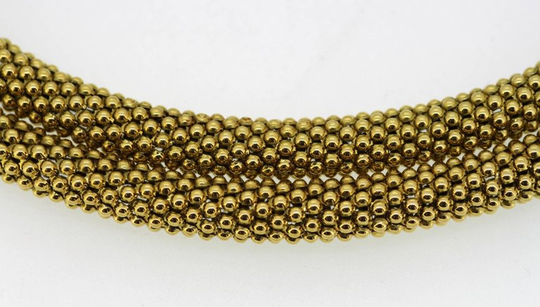 Vintage Chaumet 18ct Yellow Gold Necklace