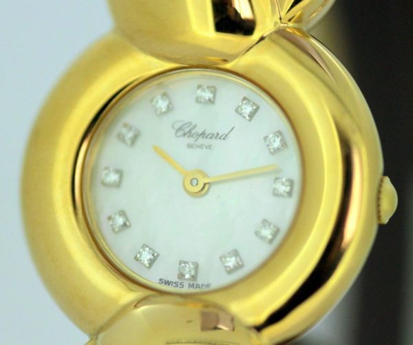 Vintage Chopard Casmir 18ct Yellow Gold Ladies Wristwatch