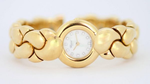 Vintage Chopard Casmir 18ct Yellow Gold Ladies Wristwatch