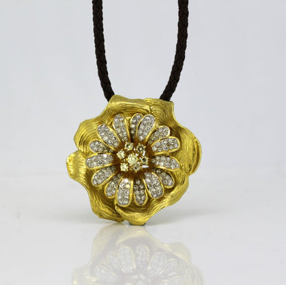 Vintage Boris Lebeau Diamond Necklace