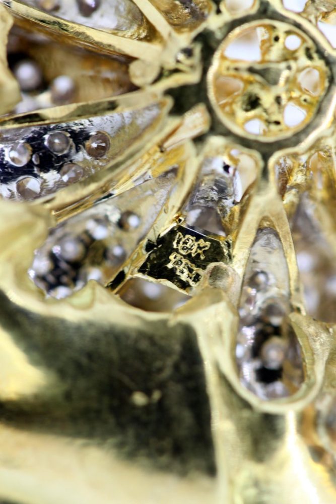 Vintage Boris Lebeau Diamond Necklace